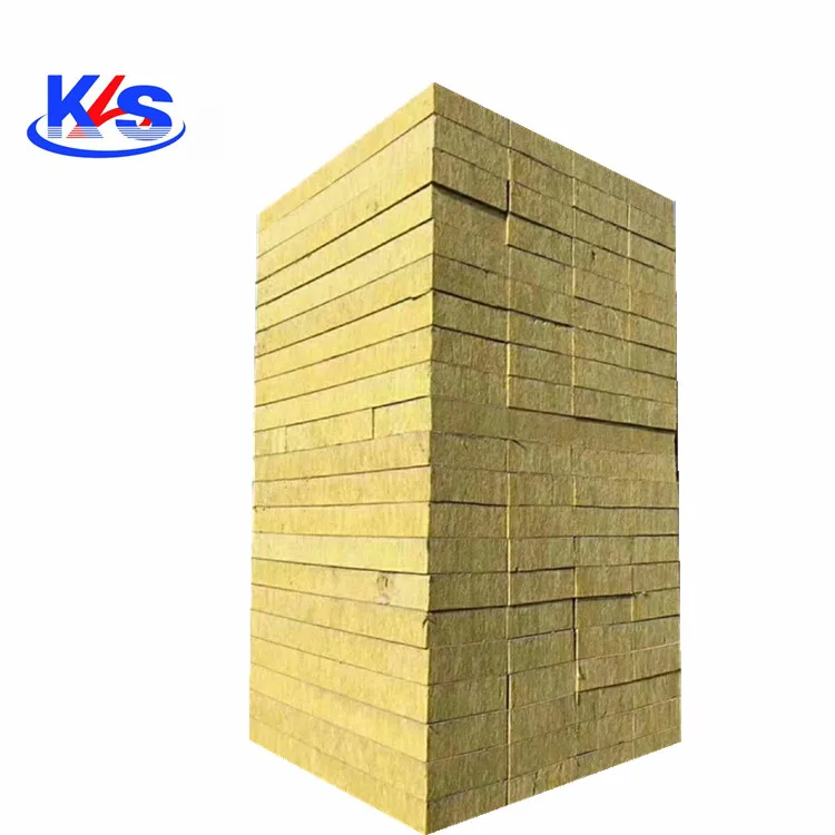 
KRS High density acoustic thermal insulation rock wool cubes/board/panel 