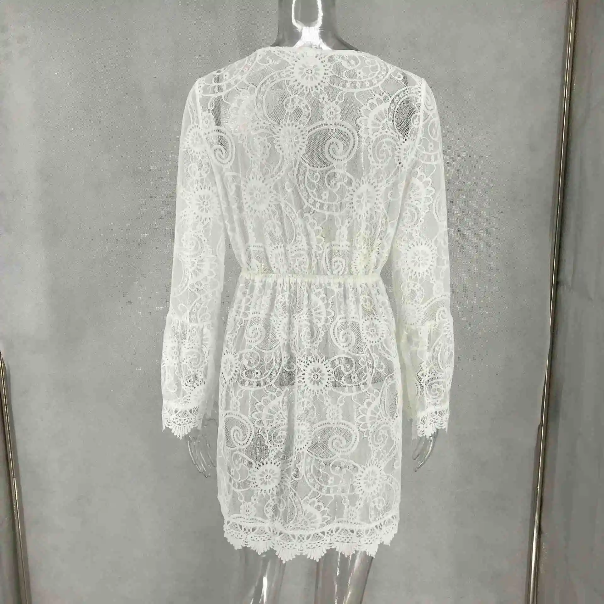 

vestir Latest fashion dress design for young girls white lace dress summer women clothes