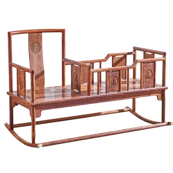 rocking chair with baby bed