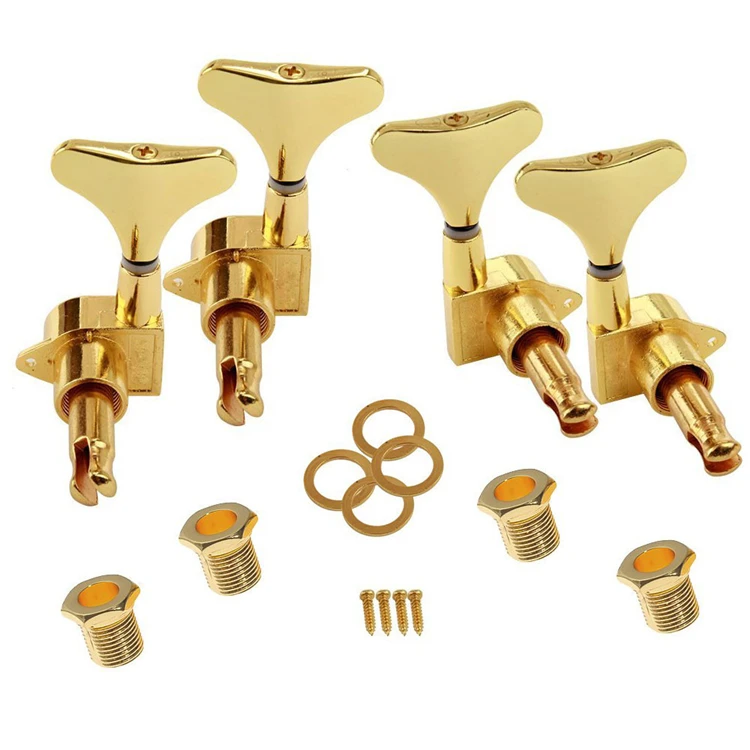 Wholesale Gold Bass Guitar Tuning Pegs For Electric Guitar Instrument Accessories 4pcs/set Buy