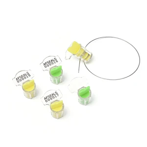S04 barcode truck customized plastic water meter seals