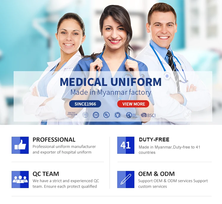 Cherokee Hospital Uniforms Scrubs Sets Vendors Pajama Uniformes Medico Wholesale Custom Fashionable Medical Nursing Scrubs Suits