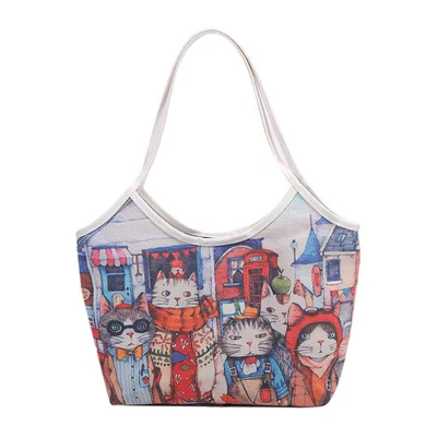 

Sell well Fashion bag printed canvas bag tote bag