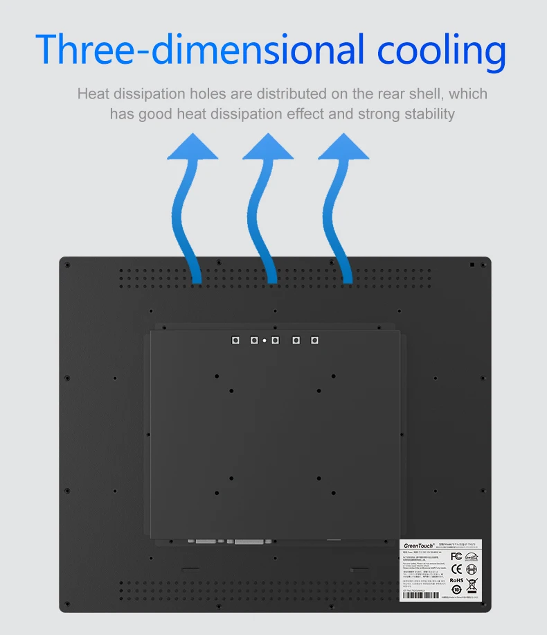 Touch Screen industrial LCD Monitor 32 inch