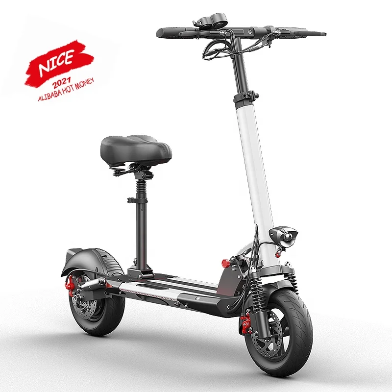 

EU Factory In Stock Adult Intelligent 350w 10inch 2 Wheels Electric Scooter For Sell, Black,white