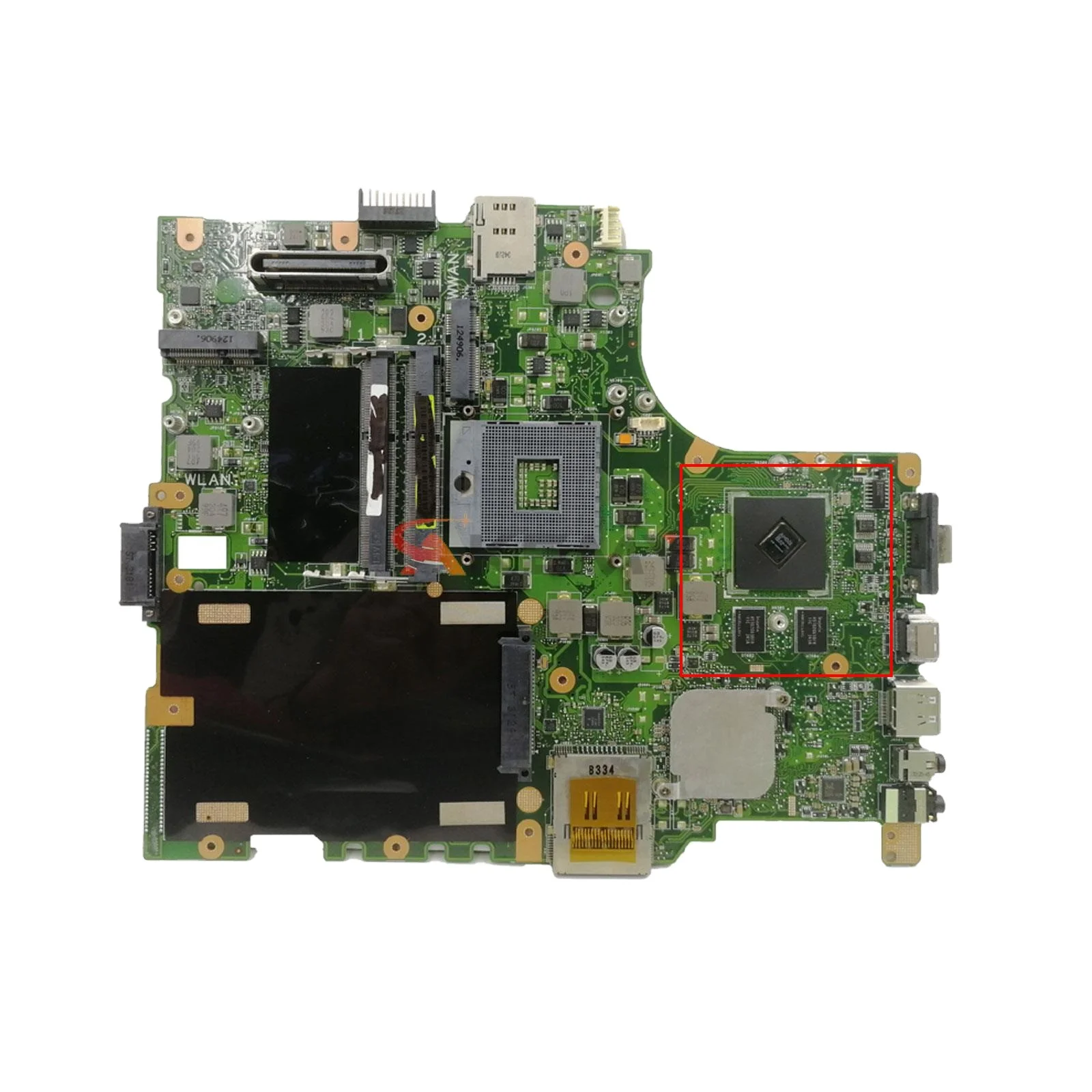 

Notebook B53 Mainboard For ASUS PRO ADVANCED B53F B53J B53E B53S Laptop Motherboard Support I3 I5 PM REV 2.0