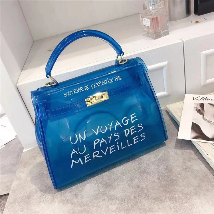 

2021wholesale new arrivals designers Jelly bags PVC women handbags for ladies purses and handbags, Customized color