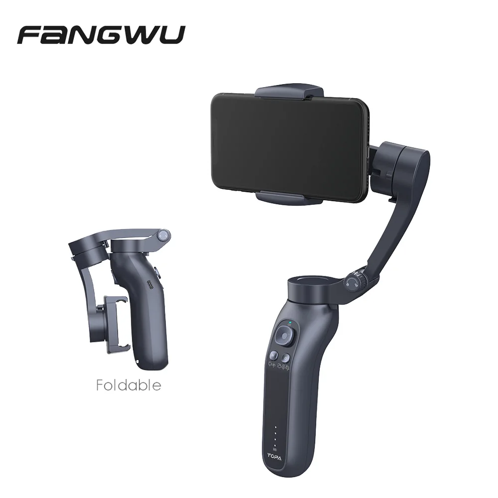 

Superior Quality Handheld 3 Axis Gimble Gimbal Stabilizer for Mobile Phone Smartphone, Black