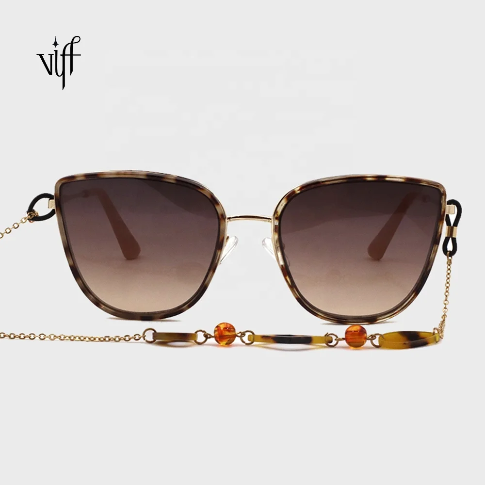 

VIFF Tortoise Sunglasses Cat Eye Sun Glasses 2020 HM19549 Wholesale Sunglasses Girls Glasses