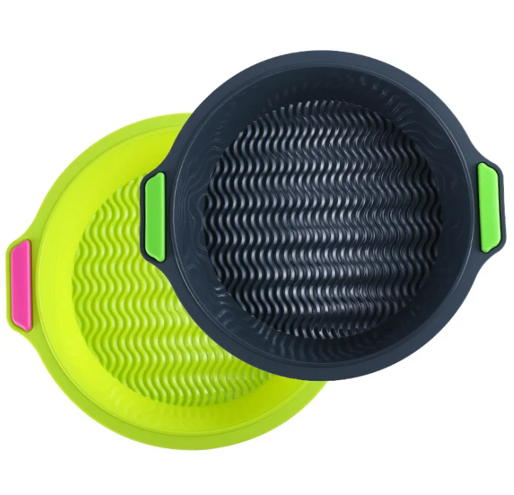 

Silicone Round Pound Cake Mould, Brown