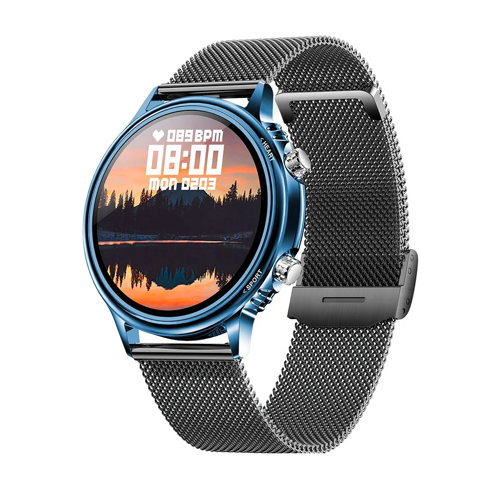 

CF81 Smart Watch with 360*360 Round HD Full Touch Screen Heart Rate Blood Pressure Health Smartwatch for Men Women