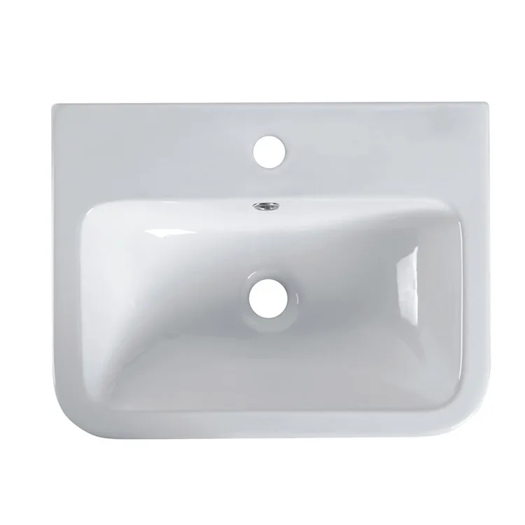 Top quality school mall hotel villa bathroom rectangular vanity wash hand counter top art basin