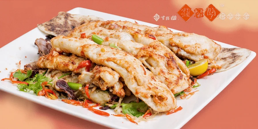 Serving platter of tandoori chicken