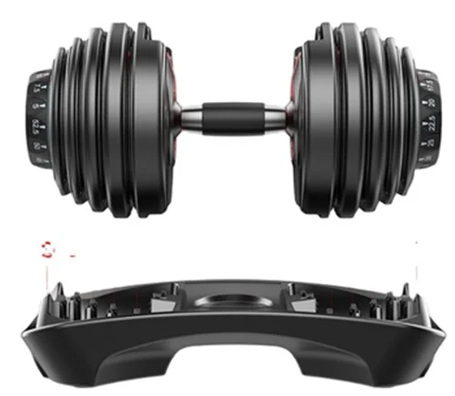
Multi-function adjustable dumbbells 40kg for handles front lateral raise exercises 