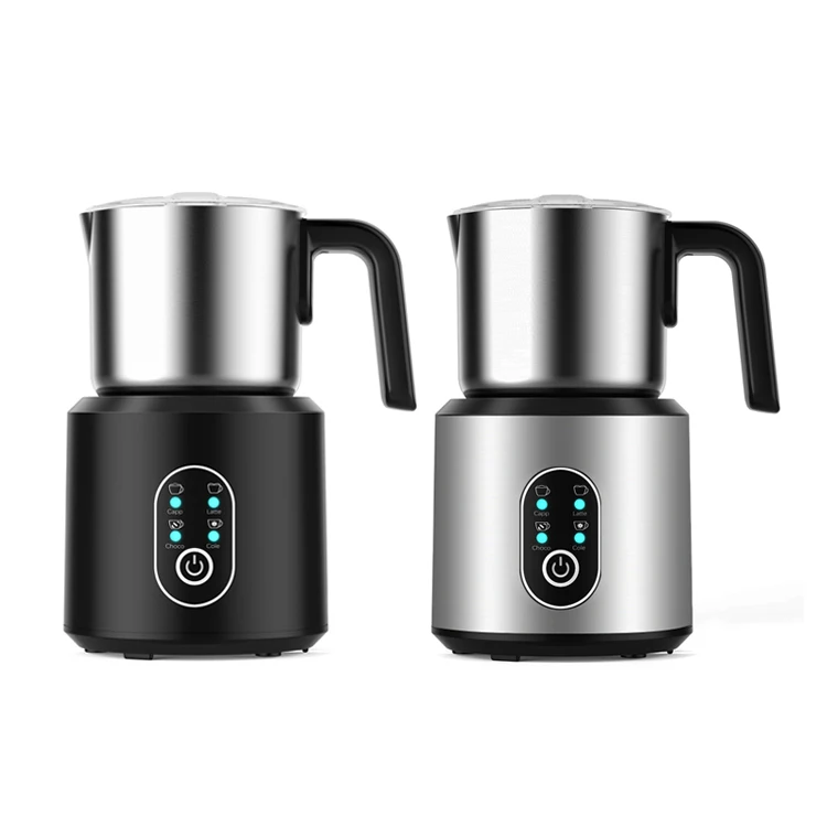 

Fully Automatic Split Milk Stainless Steel Electric Milk Frothers, Black, white