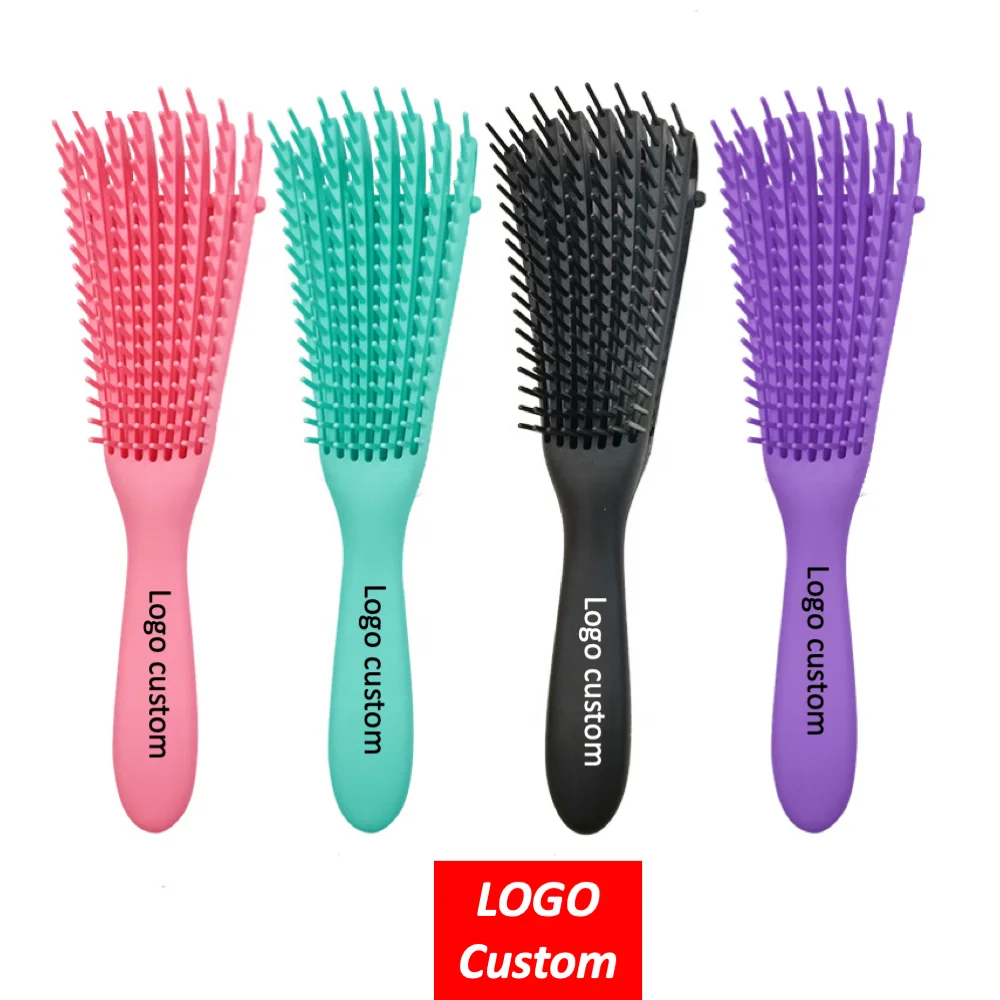 

Low MOQ LOGO Custom factory wholesale detangling hair brushes