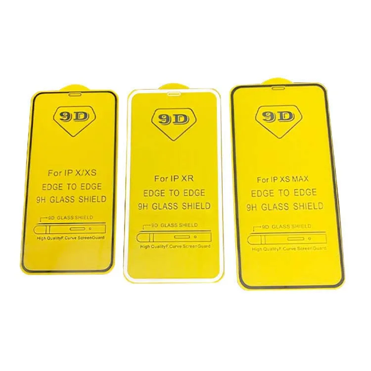 

0.33mm anti-scratch high transparent clear 9D cell phone tempered glass screen protector for samsung galaxy a9 star 2018