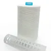 Wholesale T20s/3 super bright 100% spun polyester dyed sewing thread with plastic tube