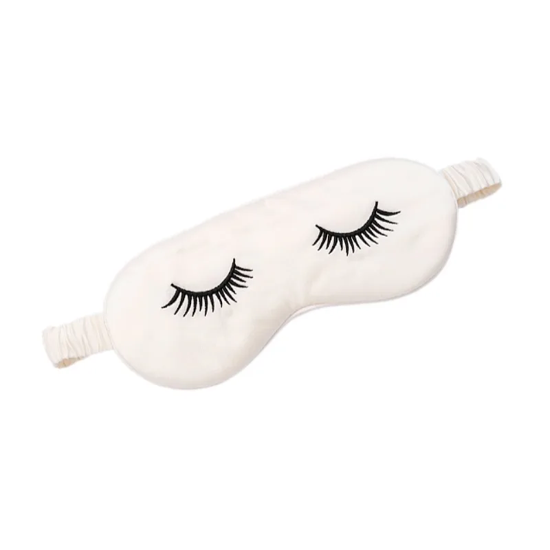 

Low order quantity new 22mm thickness adjustable size comfortable mulberry silk leisure vacation sleep eye mask
