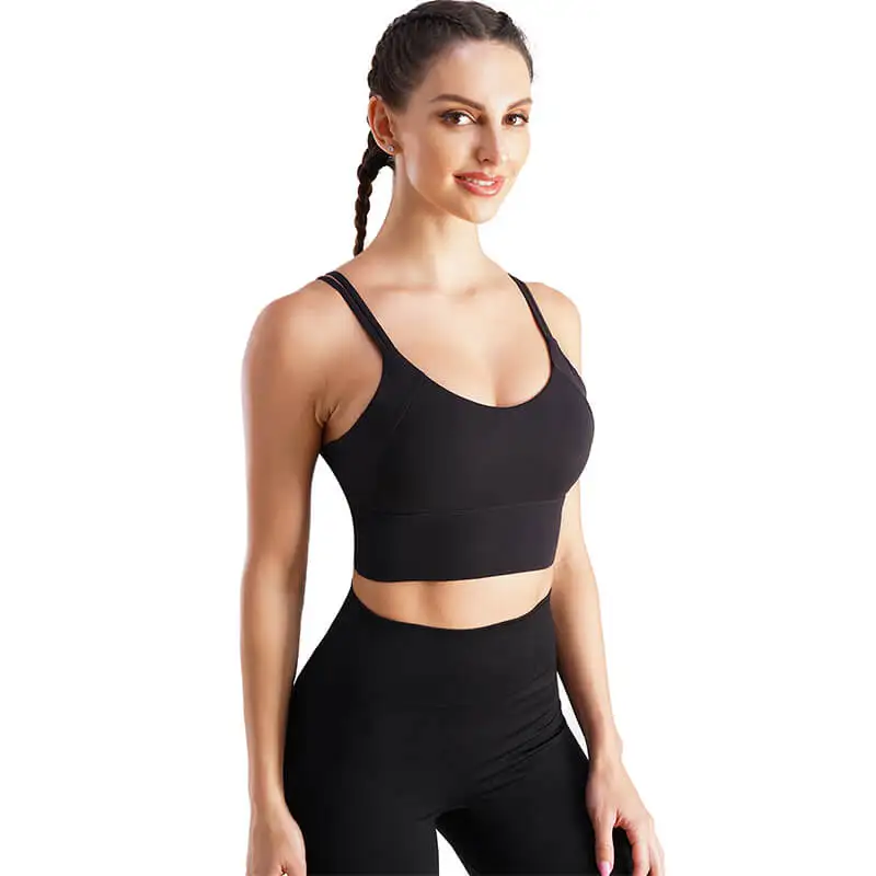 

Women Bra Tops Sports Fitness Underwear Seamless Padded Hot Sexy XXX Yoga Bra