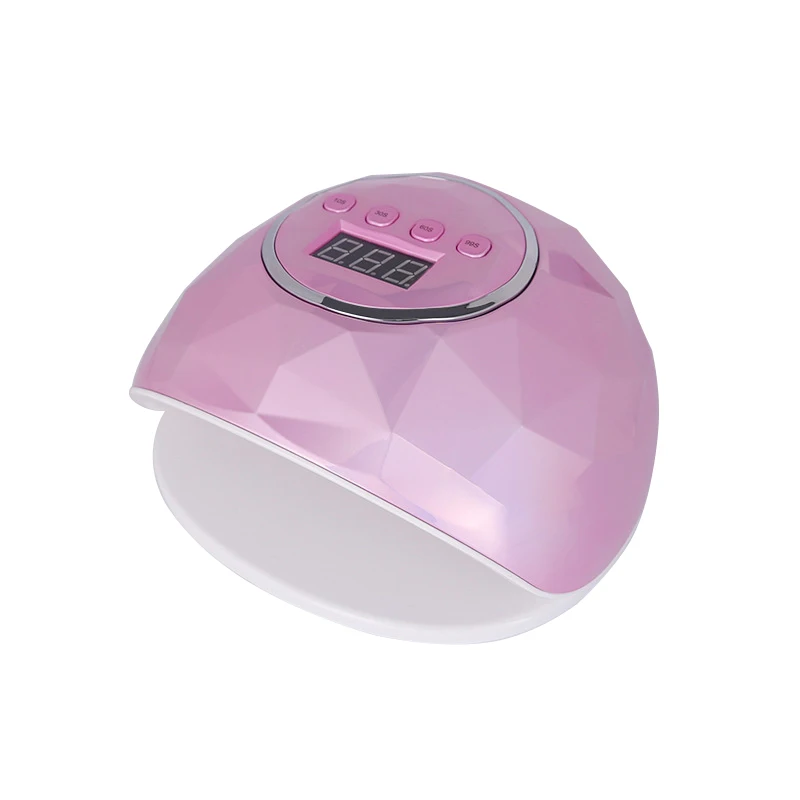 

2020 New Arrival 86W LED UV Lamp Nail Dryer Gel Polish sun uv led gel dryer nail lamp for salon manicure, White pink purple