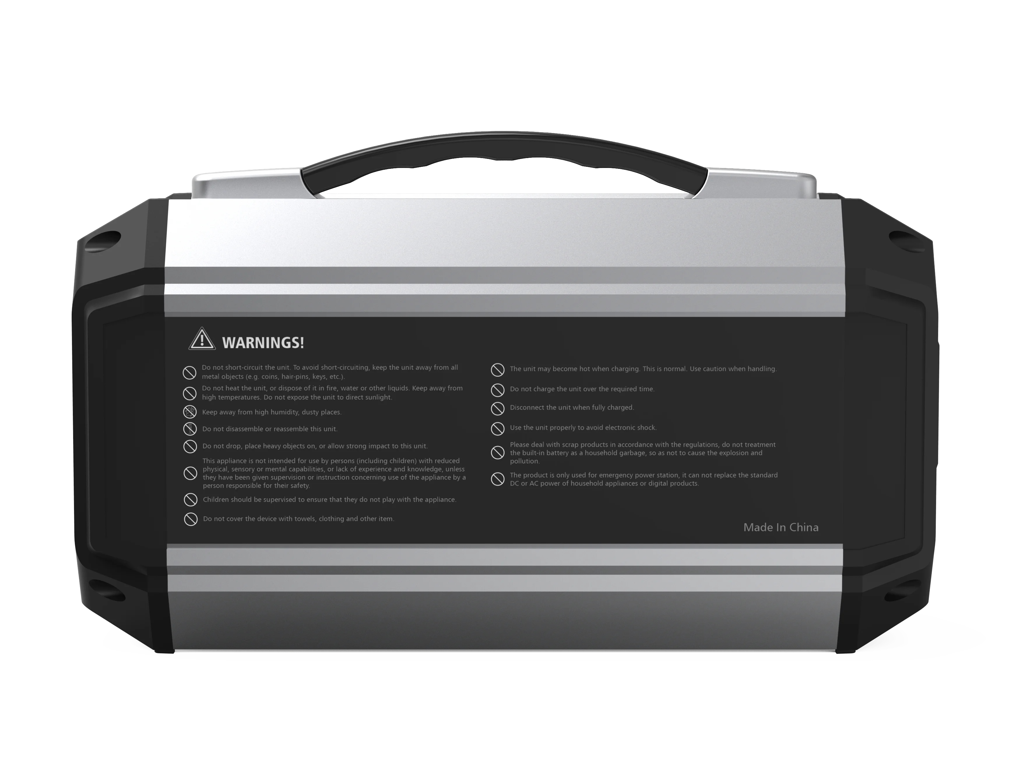 
Max power 300W portable camping solar power inverter generator supply power station for electric appliance 