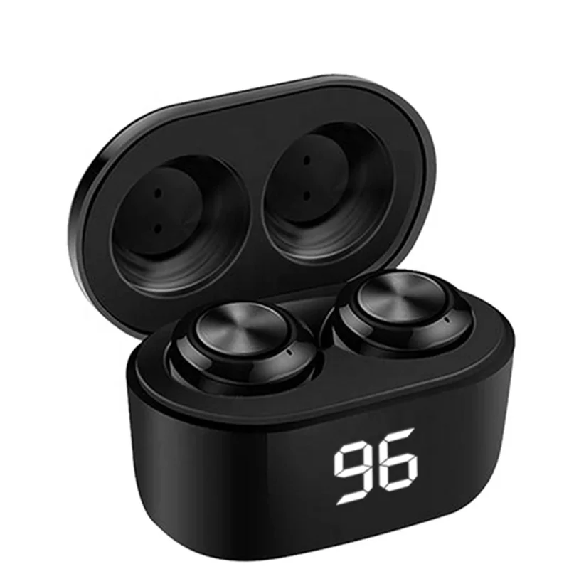 

Hot Sale Sport Earphone wireless Earbuds Gaming Headset Microphone With Charging Box For Smartphone