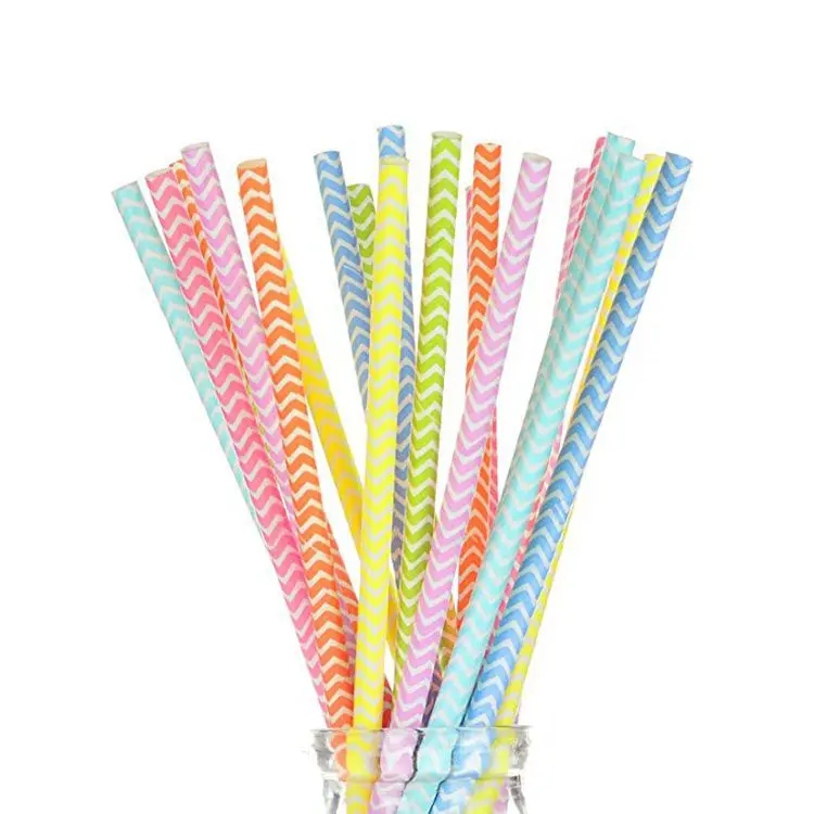 

China Supplier Best Selling Products 2020 Bar Accessories Reusable Biodegradable Paper Food Beverage Drinking Straws, Pink, red, orange, yellow, dark green, sapphire blue, black purple