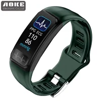 

PPG ECG SPO2 smart bracelet for health P12 P11 Sleep monitor Weather forecast Android and IOS smart message reminder wrist band