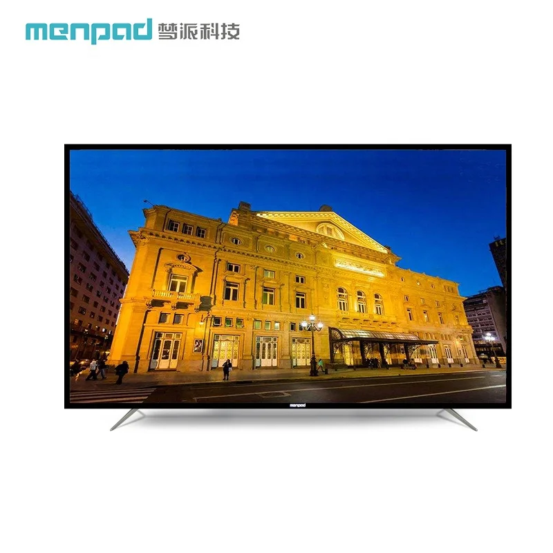 

china wholesale price large screen tempered glass android 9.0 4k UHD 75inches brand new crt digital tv