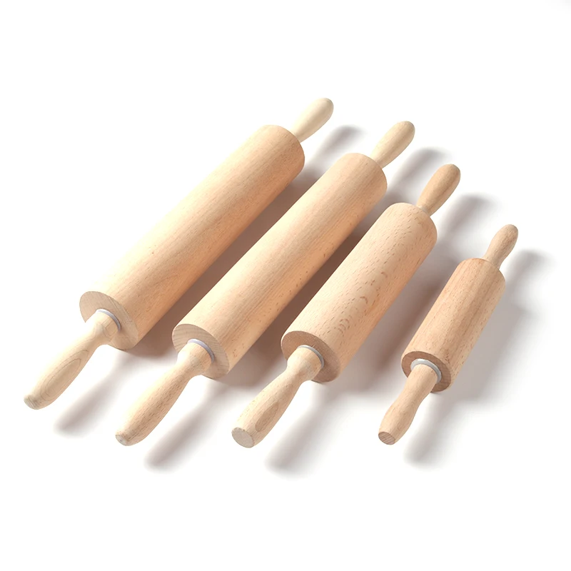 

Baking Tools Wooden Rolling Pin & Pastry Boards wood graining tool 4.5mm width, Natural