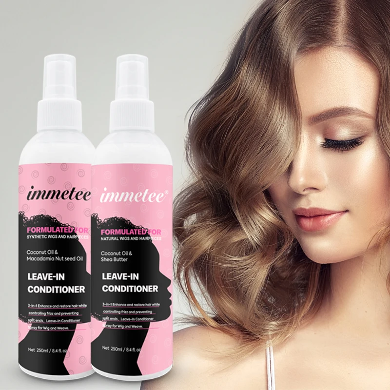 

IMMETEE Hair Conditioner Nourishing Hair Organic Coconut Oil Leave-in Conditioner Spray for All Hair Types