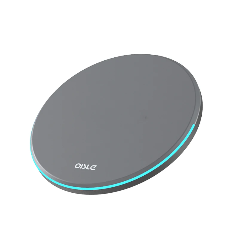 

OISLE New Arrivals Portable Fast Wireless Charger 15W Charging Pad For iPhone Android