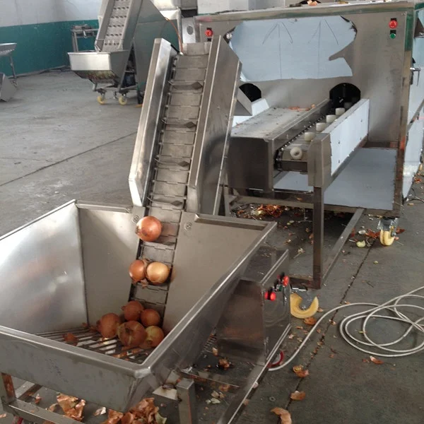 automatic onion Peeler / Onion peeling machine /garlic and onion peeler machine    WT/8613824555378