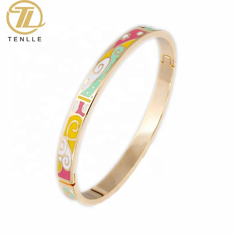 

DIY Custom charm bangle bracelet bangle bracelet designer charms for diy bracelet Slide Jewelry