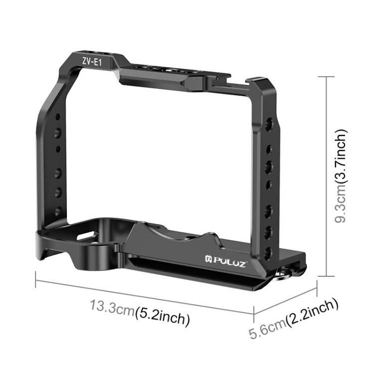 

Camera Accessories For Sony ZV-E1 PULUZ Aluminum Alloy Camera Cage Stabilizer