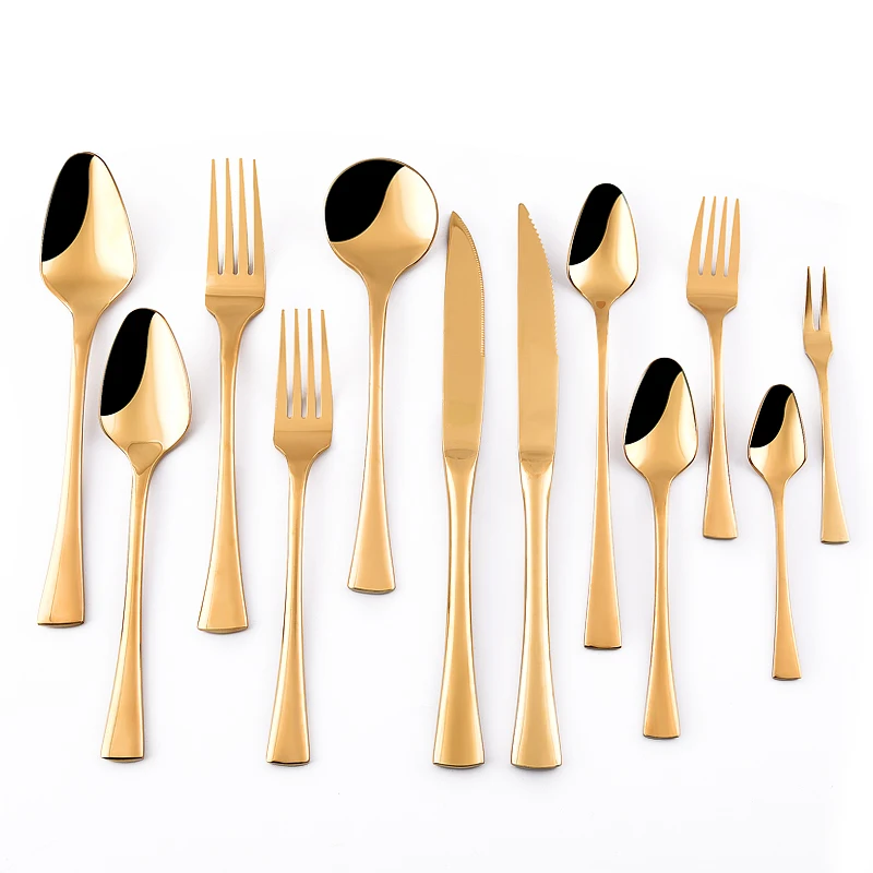 

18/8 stainless steel flatware knife spoon and fork silverware restaurant home cutlery, Silve