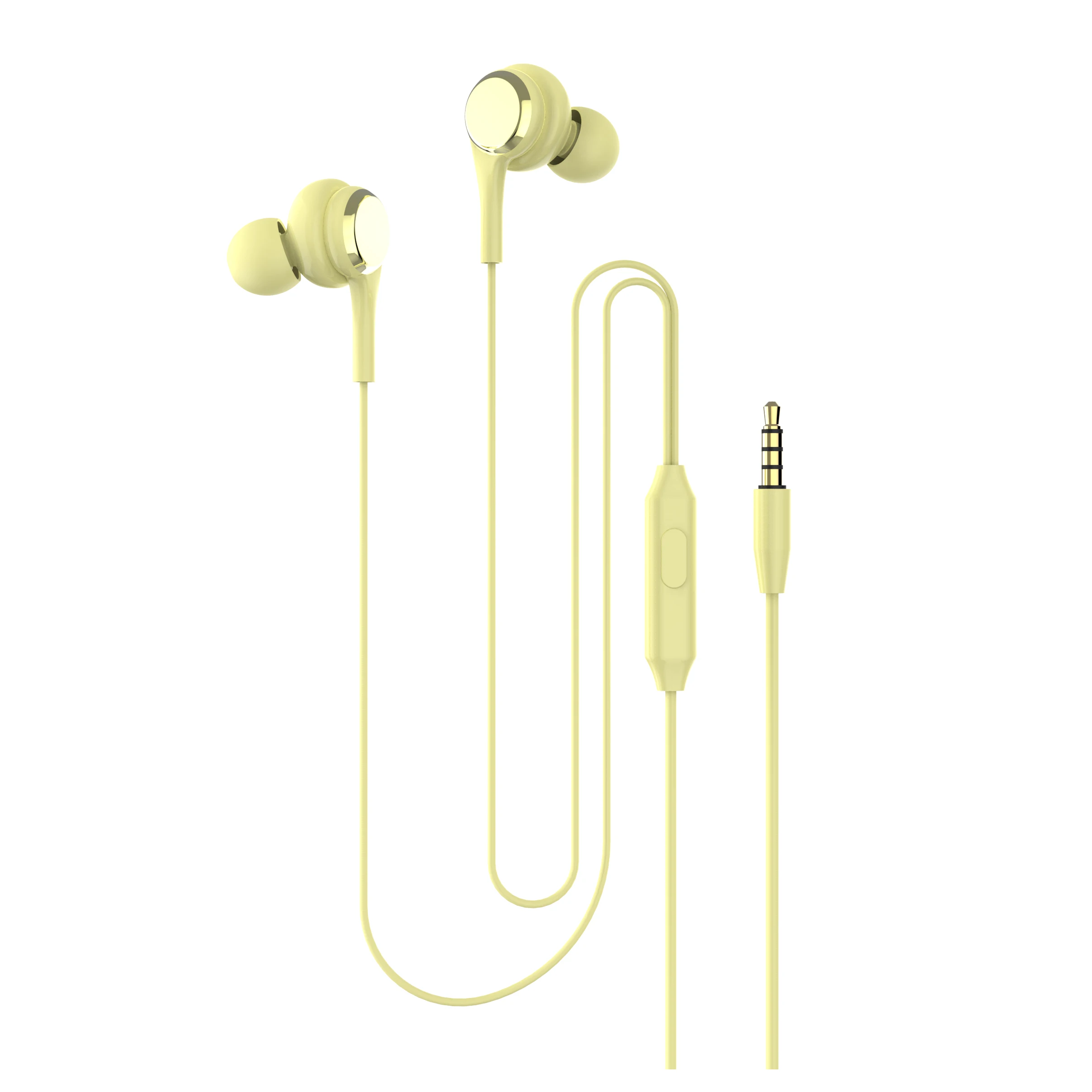 

Earphones 3.5mm In-Ear Earbuds Universal 1.2 m Bass stereo Wired Headphones for cell phone Gaming headset