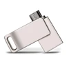 2020 100% Original waterproof metal rose gold silver swivel 8gb 16gb 32gb usb memories