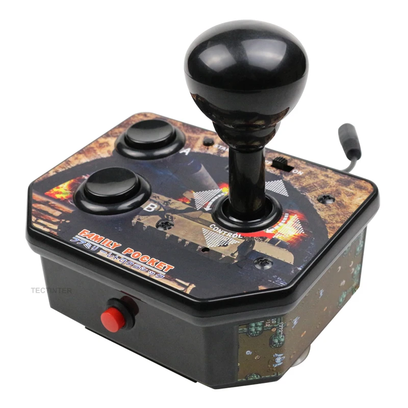 

Arcade Joystick Gamepad mini retro handheld portable classic game console handheld player with 180 games Video Game Console, Same as picture