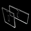6 pack Acrylic 8.5 x 11 Wall Mount Sign Holders