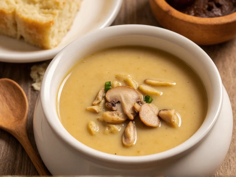 Golden Cream of Mushroom Soup: What Makes It Golden?