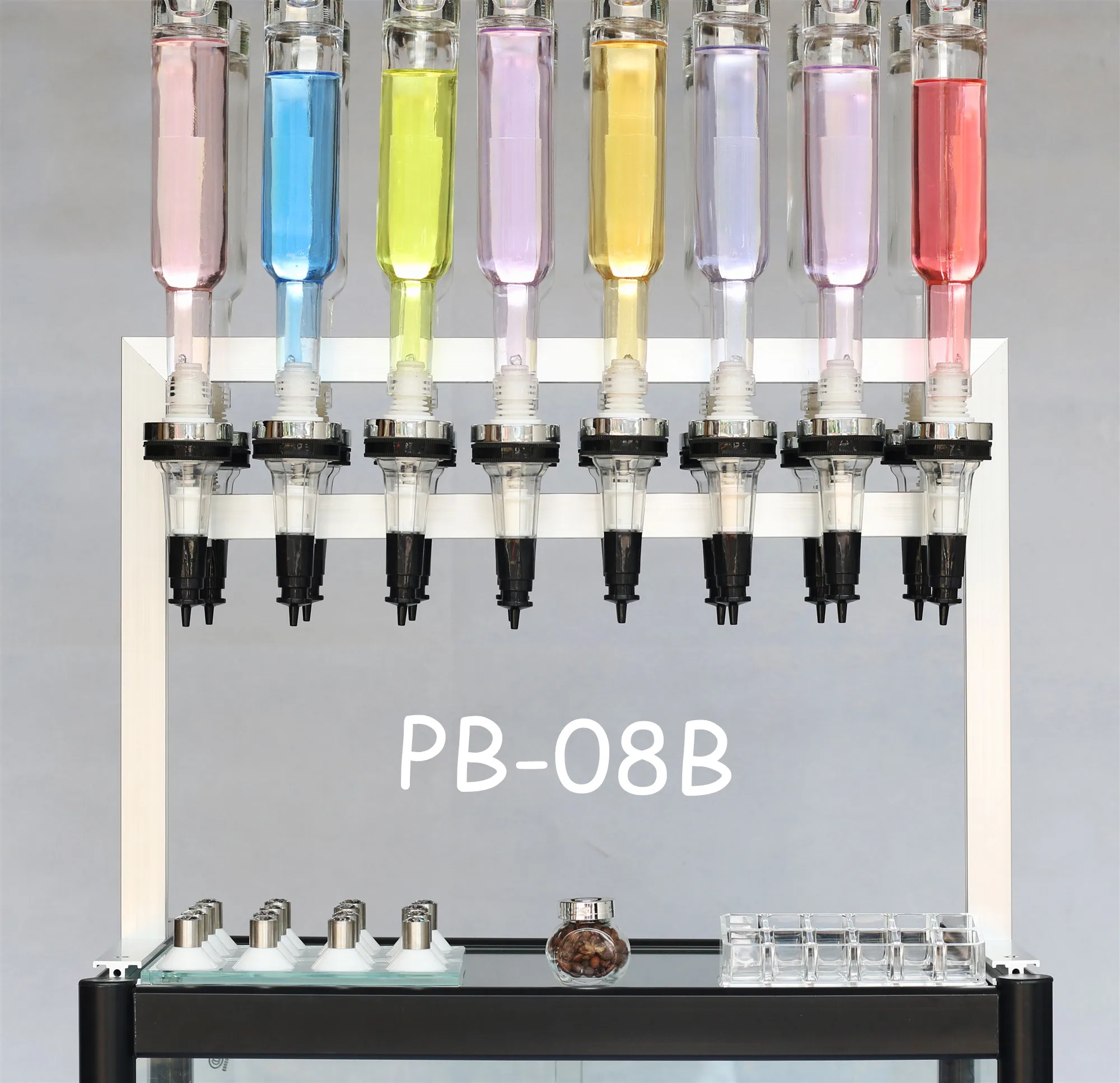 
New design: perfume bar dispenser. bottles 