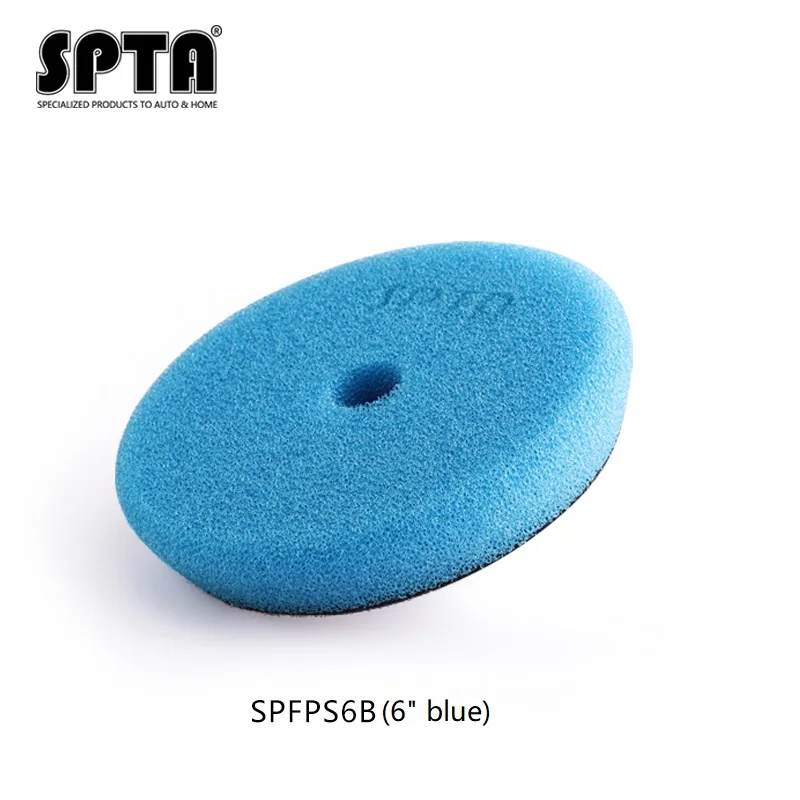 
SPTA 5 inch RO/DA Car Polishing Pads With Round Hole Buffing Pads For Car Care Car Detailing 