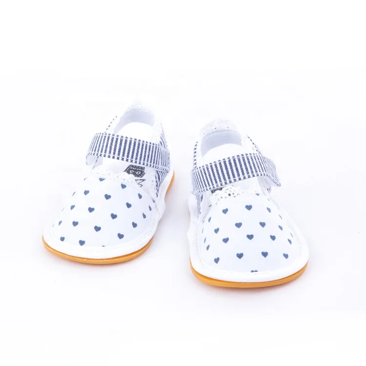 
Lace Edge Kids White Dress Shoes Baby Girls Sandals 