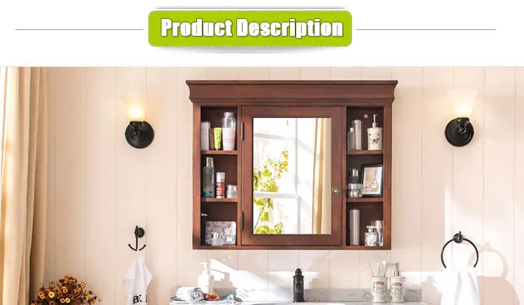 Hot sale whole set of classic design solid wood bathroom cabinet wash basin