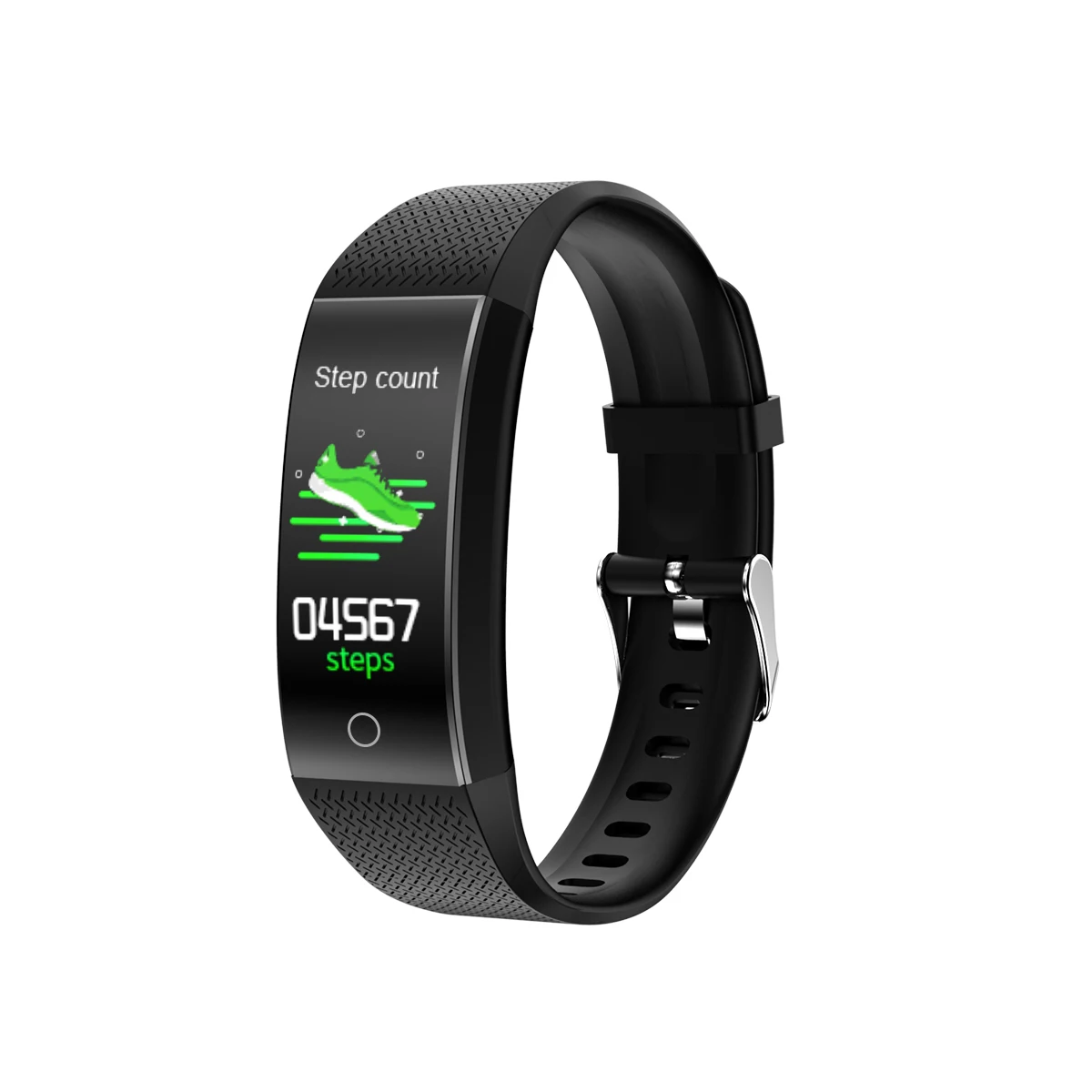 
T18 Smart band Men Women waterproof IP68 Smart Intelligent Body temperature test Smart Bracelet for IOS/Android phone 