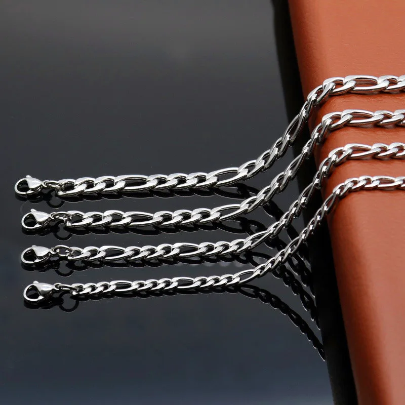 

Stainless necklace 3:1 Stainless steel NK ornament men's women's chain