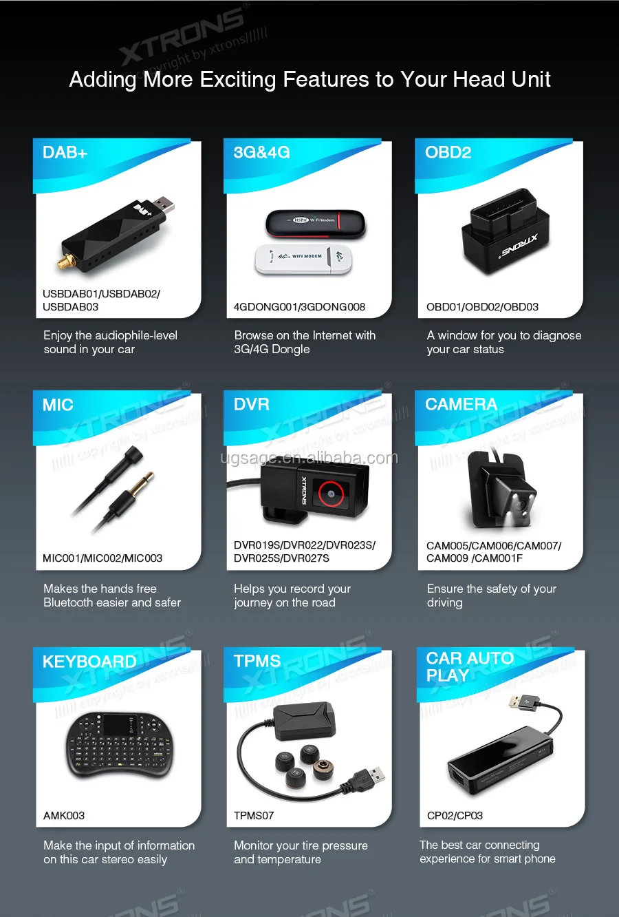 Xtrons 10.1" Android Car Radio Gps Navigation System For Nissan X-trail