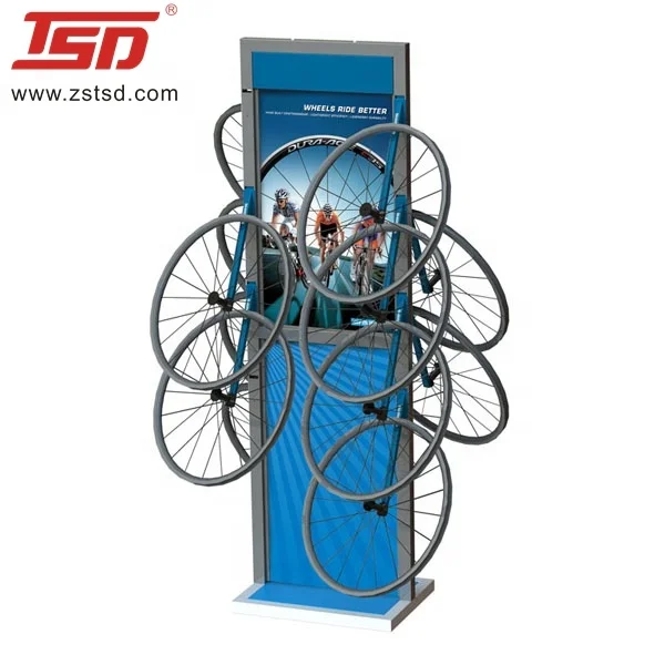 bike wheel display